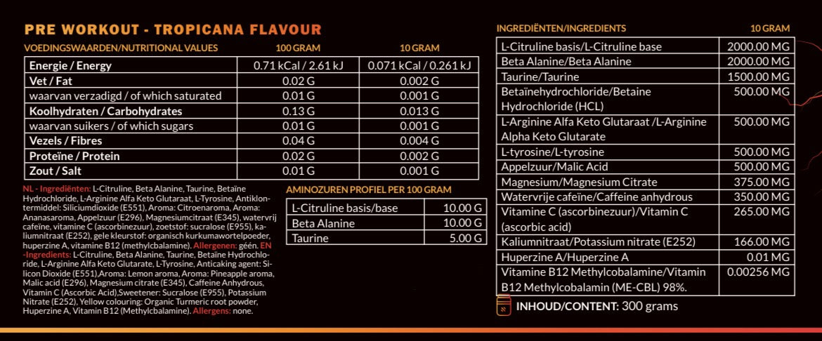 Fire Up Pre-Workout - 300g