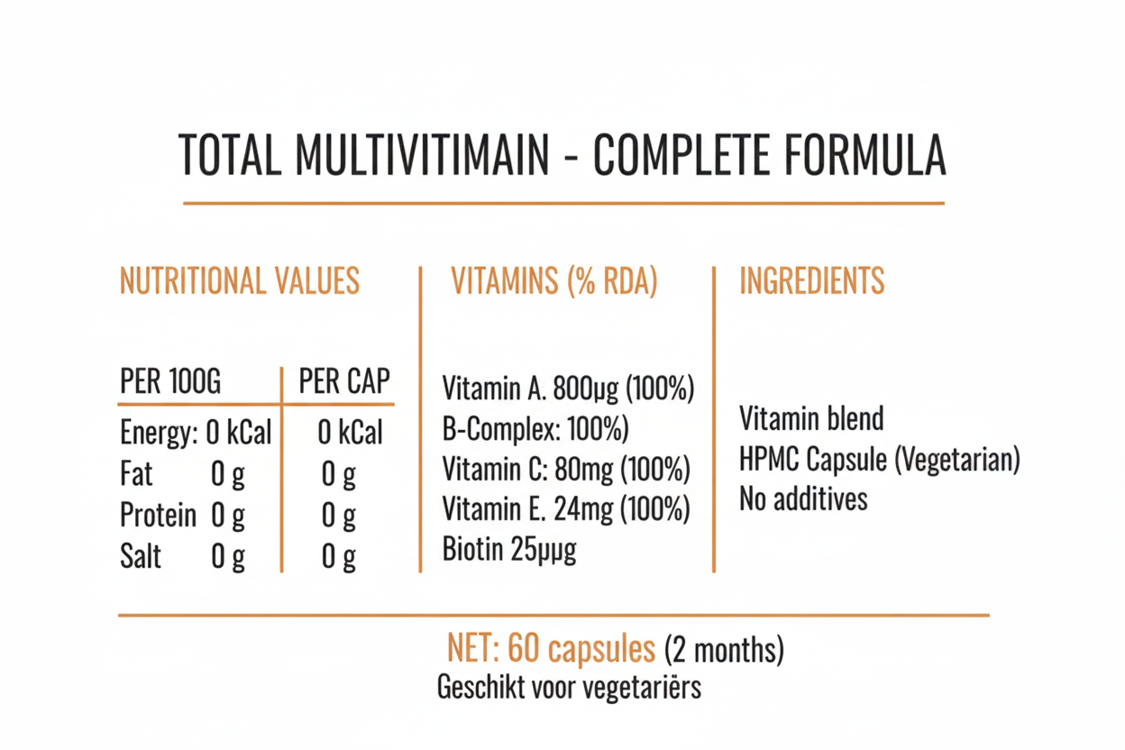 Total Multivitamin - 60 capsules
